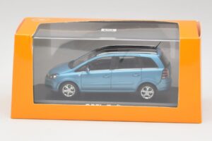 Opel Zafira A Star Blu Minichamps 1:43 B24910027Z Pressofusione — immagine 4 di 4