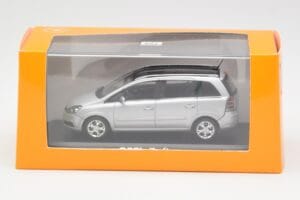 Opel Zafira B Argento Minichamps 1:43 1799109 Pressofusione — immagine 4 di 4