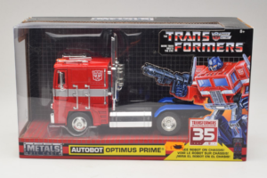 Optimus Prime Transformers Metals Diecast 1:24 99524 Pressofusione