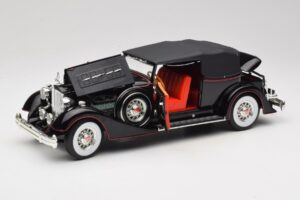 Packard Cabriolet Nero Anson 1:18 30397 Pressofusione — immagine 2 di 8