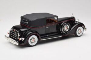 Packard Cabriolet Nero Anson 1:18 30397 Pressofusione — immagine 3 di 8