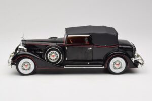 Packard Cabriolet Nero Anson 1:18 30397 Pressofusione — immagine 4 di 8