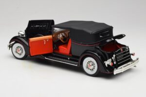 Packard Cabriolet Nero Anson 1:18 30397 Pressofusione — immagine 5 di 8