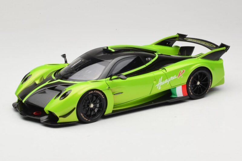 Pagani Huayra R Verde LCD 1:18 LCD18012-GR Pressofusione