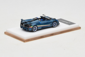 Pagani Huayra Tricolore Roadster Blu Henson & Heaven 1:64 PHTRB01 Resina — immagine 3 di 8