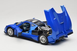 Pagani Zonda C12 Blu Solido 1:18 8172 Pressofusione — immagine 5 di 8