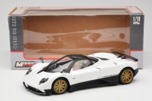 Pagani Zonda F Bianco Mondo Motors 1:18 157655 Pressofusione — immagine 8 di 8