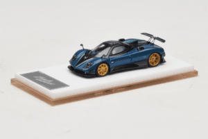 Pagani Zonda Tricolore Exposed Carbon Blu Henson & Heaven 1:64 PZTECB01 Pressofusione — immagine 2 di 7