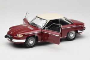 Panhard 24 CT Rosso Solido 1:18 1832500 Pressofusione — immagine 2 di 8
