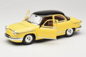 Panhard PL17 Giallo Solido 1:18 8173 Pressofusione — immagine 2 di 8