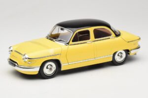 Panhard PL17 Giallo Solido 1:18 8173 Pressofusione