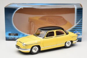 Panhard PL17 Giallo Solido 1:18 8173 Pressofusione — immagine 8 di 8