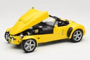 Panoz AIV Roadster Giallo AUTOart 1:18 78213 Pressofusione — immagine 2 di 8