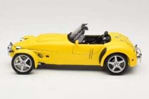 Panoz AIV Roadster Giallo AUTOart 1:18 78213 Pressofusione — immagine 4 di 8