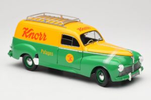 Peugeot 203 Break Tole Knorr Solido 1:18 8426 Pressofusione — immagine 6 di 8