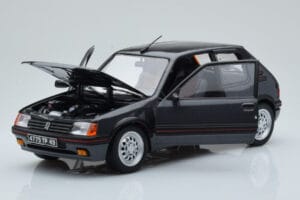 Peugeot 205 GTi 1.6 Graphite Grigio Norev 1:18 184845 Pressofusione — immagine 2 di 8