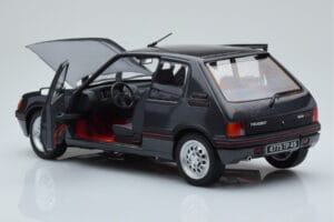 Peugeot 205 GTi 1.6 Graphite Grigio Norev 1:18 184845 Pressofusione — immagine 5 di 8