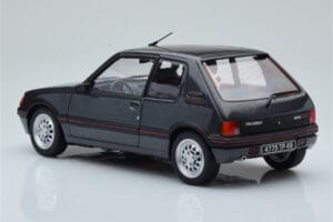 Peugeot 205 GTi 1.6 Graphite Grigio Norev 1:18 184845 Pressofusione — immagine 7 di 8