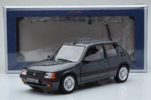 Peugeot 205 GTi 1.6 Graphite Grigio Norev 1:18 184845 Pressofusione — immagine 8 di 8