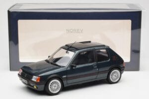 Peugeot 205 GTI 1.9 Magic Sorrento Verde Norev 1:18 184859 Pressofusione — immagine 8 di 8