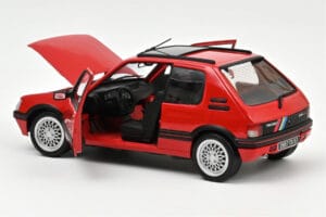 Peugeot 205 GTi 1.9 PTS Deco Vallelunga Rosso Norev 1:18 184846 Pressofusione — immagine 2 di 3