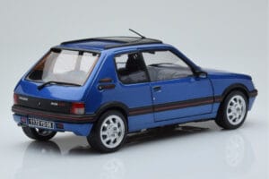Peugeot 205 GTi 1.9 Con Tetto Apribile Miami Blu Norev 1:18 184844 Pressofusione — immagine 3 di 8