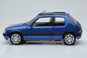 Peugeot 205 GTi 1.9 Con Tetto Apribile Miami Blu Norev 1:18 184844 Pressofusione — immagine 4 di 8