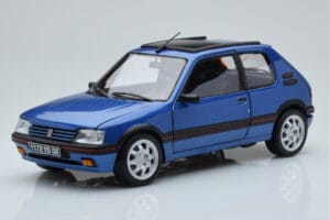Peugeot 205 GTi 1.9 Con Tetto Apribile Miami Blu Norev 1:18 184844 Pressofusione