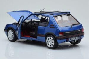 Peugeot 205 GTi 1.9 Con Tetto Apribile Miami Blu Norev 1:18 184844 Pressofusione — immagine 5 di 8