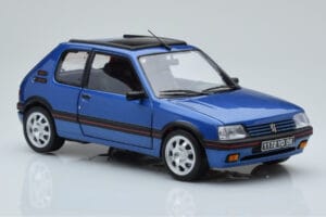 Peugeot 205 GTi 1.9 Con Tetto Apribile Miami Blu Norev 1:18 184844 Pressofusione — immagine 6 di 8