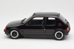 Peugeot 205 GTI Gutmann Nero Otto 1:18 OT796 Resina — immagine 3 di 6
