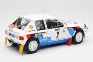Peugeot 205 T16 #2 A. Vatanen / T. Harryman Rally Monte Carlo 1985 Norev 1:18 184864 Pressofusione — immagine 3 di 8