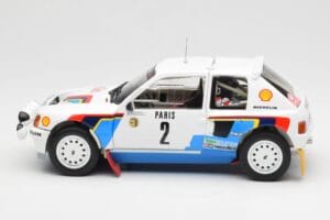 Peugeot 205 T16 #2 A. Vatanen / T. Harryman Rally Monte Carlo 1985 Norev 1:18 184864 Pressofusione — immagine 4 di 8