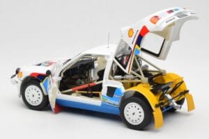 Peugeot 205 T16 #2 A. Vatanen / T. Harryman Rally Monte Carlo 1985 Norev 1:18 184864 Pressofusione — immagine 5 di 8