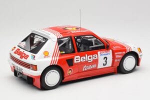 Peugeot 205 T16 #3 B. Darniche / A. Mahe Rally Ypres 1985 IXO 1:18 18RMC135 Pressofusione — immagine 2 di 6