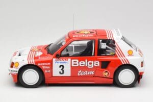 Peugeot 205 T16 #3 B. Darniche / A. Mahe Rally Ypres 1985 IXO 1:18 18RMC135 Pressofusione — immagine 3 di 6