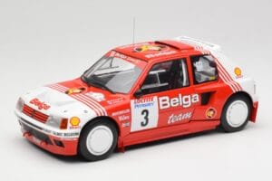 Peugeot 205 T16 #3 B. Darniche / A. Mahe Rally Ypres 1985 IXO 1:18 18RMC135 Pressofusione