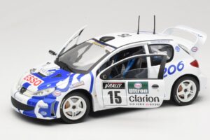 Peugeot 206 WRC #15 G. Panizzi / H. Panizzi WRC 1999 Solido 1:18 9016 Pressofusione — immagine 2 di 8