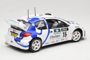 Peugeot 206 WRC #15 G. Panizzi / H. Panizzi WRC 1999 Solido 1:18 9016 Pressofusione — immagine 3 di 8