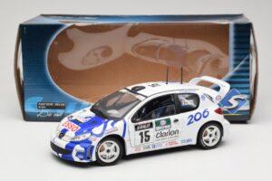 Peugeot 206 WRC #15 G. Panizzi / H. Panizzi WRC 1999 Solido 1:18 9016 Pressofusione — immagine 8 di 8
