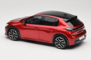 Peugeot 208 GT Hybrid Red Elixir Otto 1:18 OT1163 Resina — immagine 5 di 6