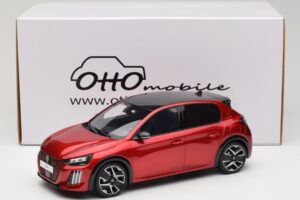 Peugeot 208 GT Hybrid Red Elixir Otto 1:18 OT1163 Resina — immagine 6 di 6