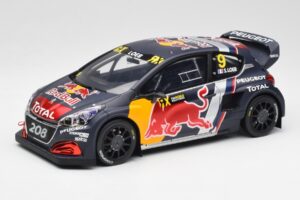 Peugeot 208 WRX #9 S. Loeb World RX of Belgium 2018 Otto 1:18 OT455 Resina