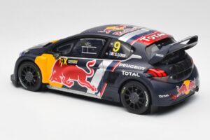 Peugeot 208 WRX #9 S. Loeb World RX of Belgium 2018 Otto 1:18 OT455 Resina — immagine 5 di 6