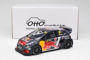 Peugeot 208 WRX #9 S. Loeb World RX of Belgium 2018 Otto 1:18 OT455 Resina — immagine 6 di 6