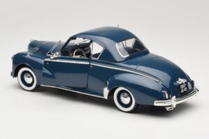 Peugeot 302 Coupe Blu Solido 1:18 8168 Pressofusione — immagine 5 di 8