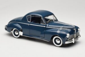 Peugeot 302 Coupe Blu Solido 1:18 8168 Pressofusione — immagine 6 di 8