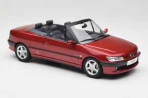 Peugeot 306 Cabriolet Rosso Otto 1:18 OT042 Resina — immagine 4 di 6