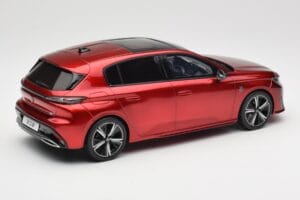 Peugeot 308 GT P5 Elixir Red Otto 1:18 OT1140 Resina — immagine 2 di 6