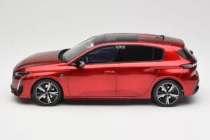 Peugeot 308 GT P5 Elixir Red Otto 1:18 OT1140 Resina — immagine 3 di 6
